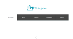 Desktop Screenshot of ph-wintergarten.de